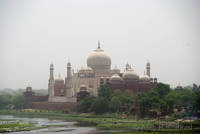 Taj Mahal viewed from Agra Fort