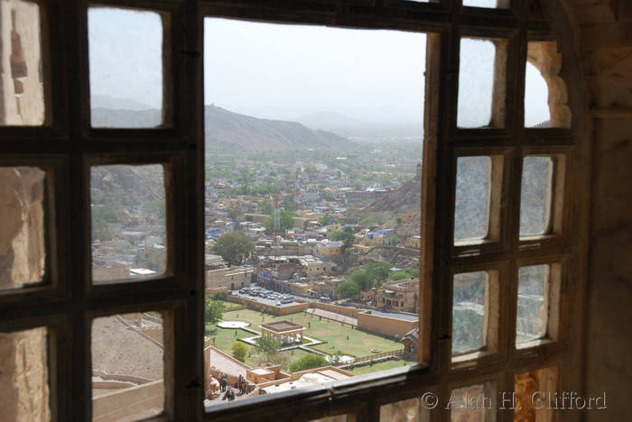 View from Amber Fort