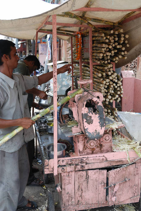 Making a sugar drink, Johari Bazzaar, Jaipur