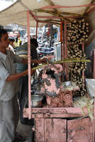 Making a sugar drink, Johari Bazzaar, Jaipur