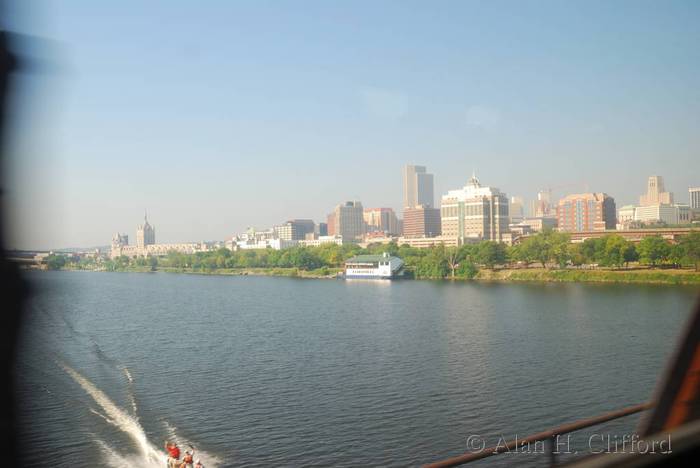 Crossing the Hudson at Albany