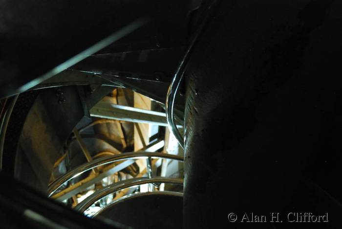 Inside the Statue of Liberty