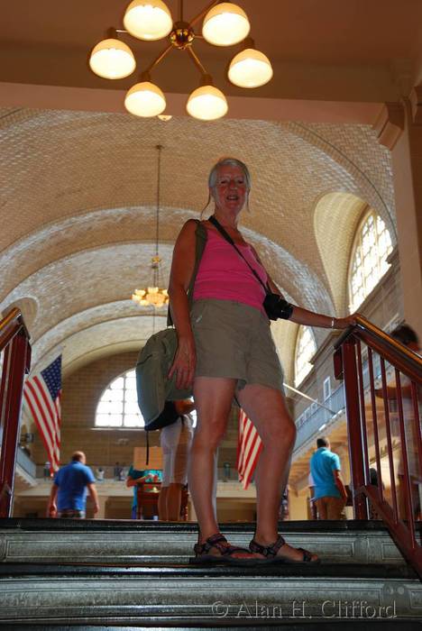 Margaret on the Staircase of Separation