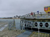 Margaret on South Parade Pier, Southsea