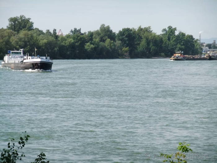 Boats on the Rhine