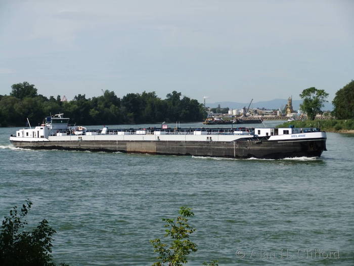 Boats on the Rhine