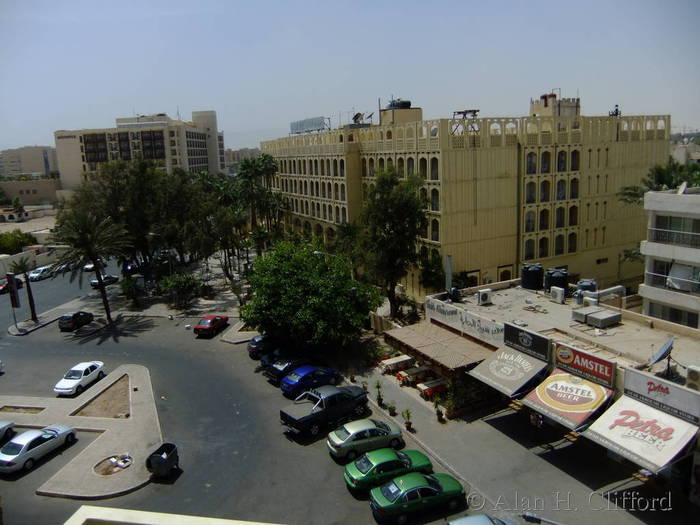 View from our hotel room in Aqaba