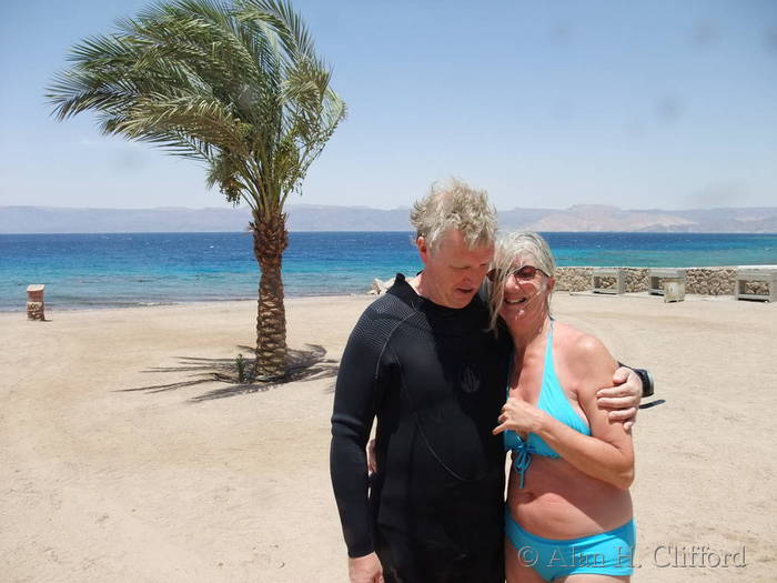 Margaret and Alan on South Beach