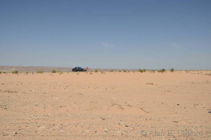 Driving from Aqaba to the Dead Sea