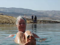 Margaret in the Dead Sea