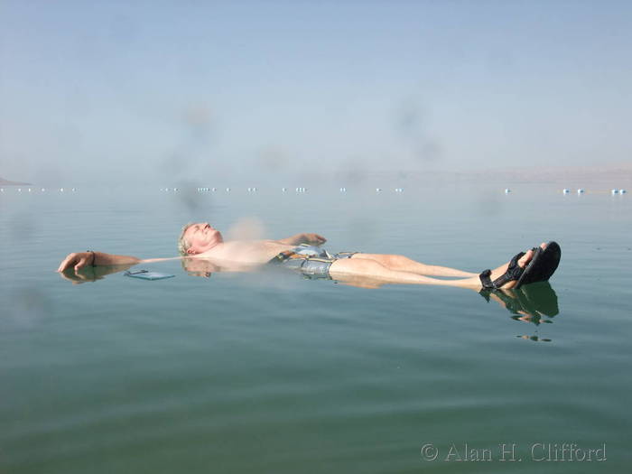 Alan in the Dead Sea