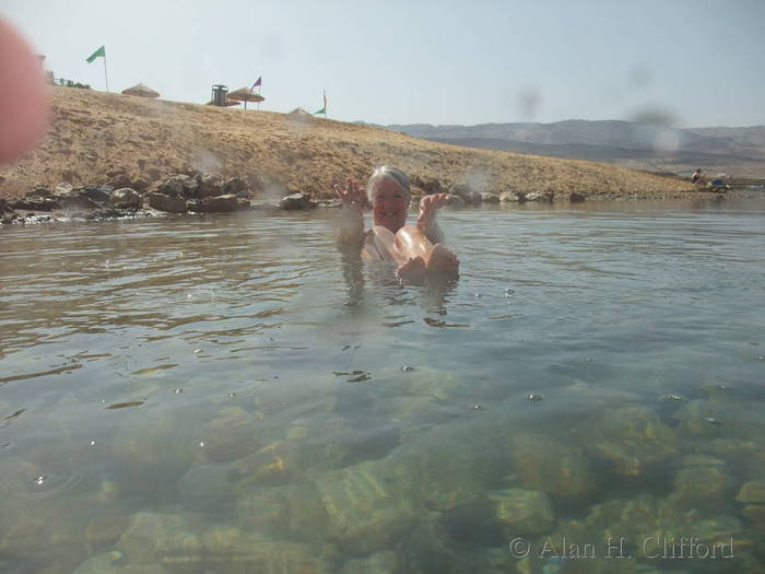 Margaret in the Dead Sea