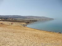 Beach at the Dead Sea