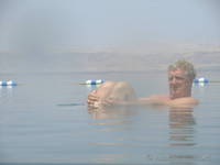 Alan in the Dead Sea