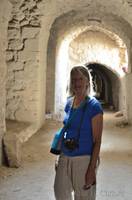 Margaret at Karak Castle