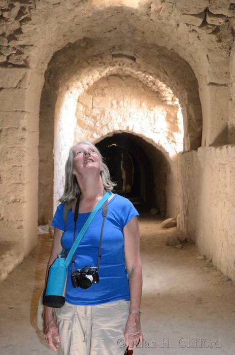 Margaret at Karak Castle