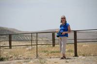 Margaret at Karak Castle