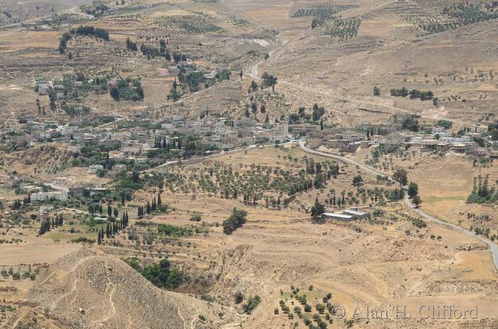 View from Karak Castle