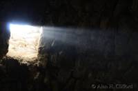 Sunlight and dust in Karak Castle