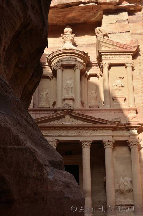 The Treasury seen from the Siq