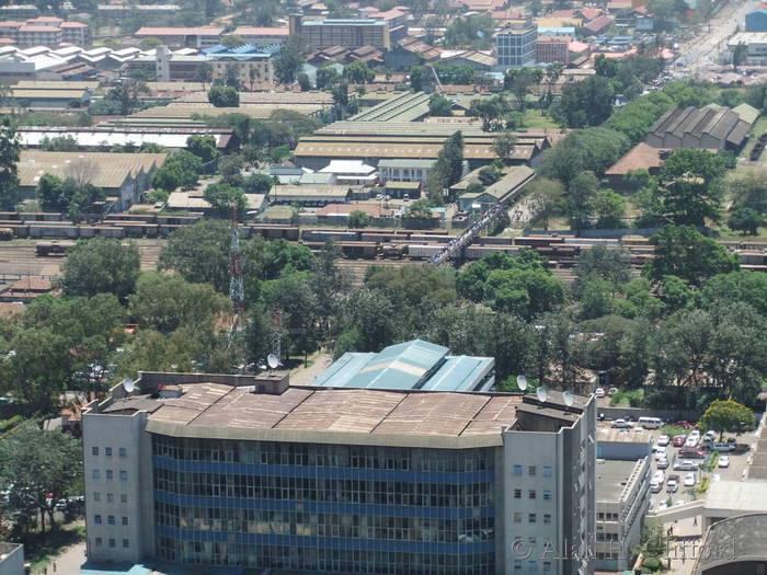 View from the Kenyatta International Conference Centre