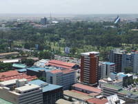 View from the Kenyatta International Conference Centre