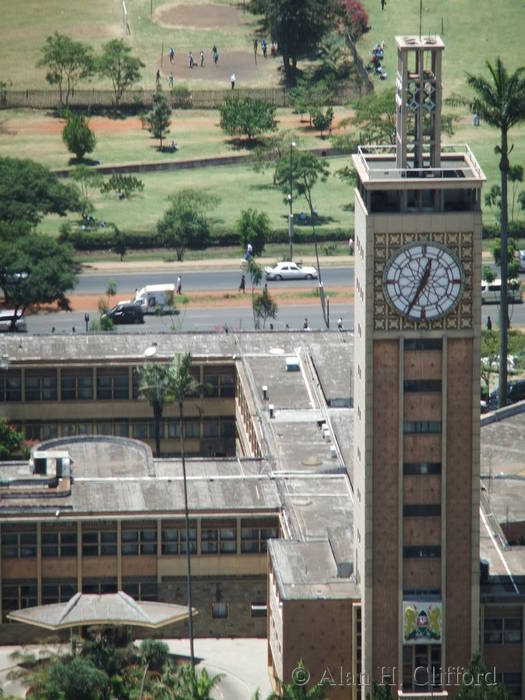 View from the Kenyatta International Conference Centre