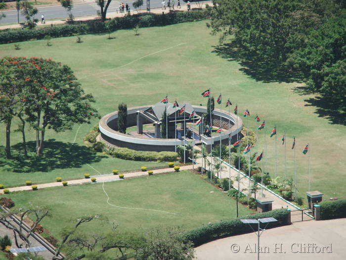 View from the Kenyatta International Conference Centre