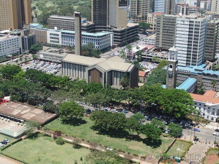 View from the Kenyatta International Conference Centre