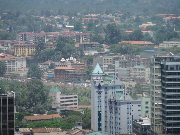 View from the Kenyatta International Conference Centre