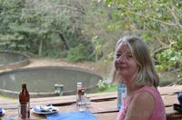 Margaret at the Trout Tree Restaurant