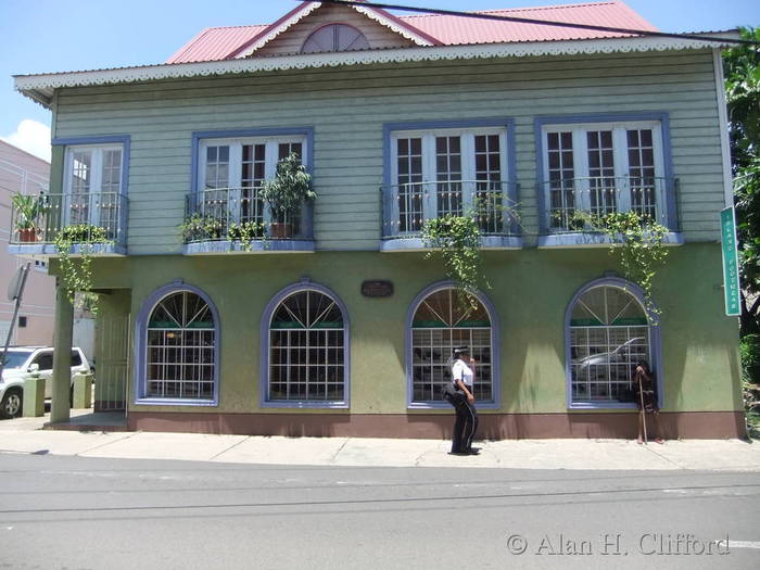 Buildings on Brazil Street