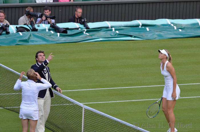 Anna Chakvetadze and Maria Sharapova