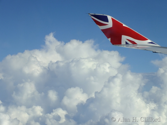 Flying into Barbados