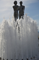 Father and Son fountain