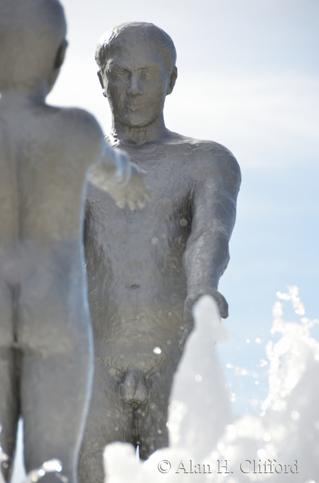 Father and Son fountain