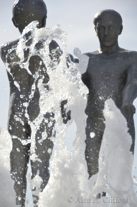 Father and Son fountain