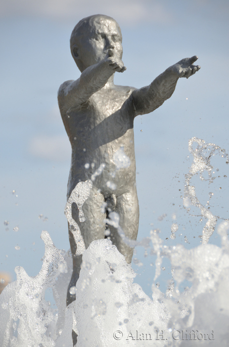 Father and Son fountain