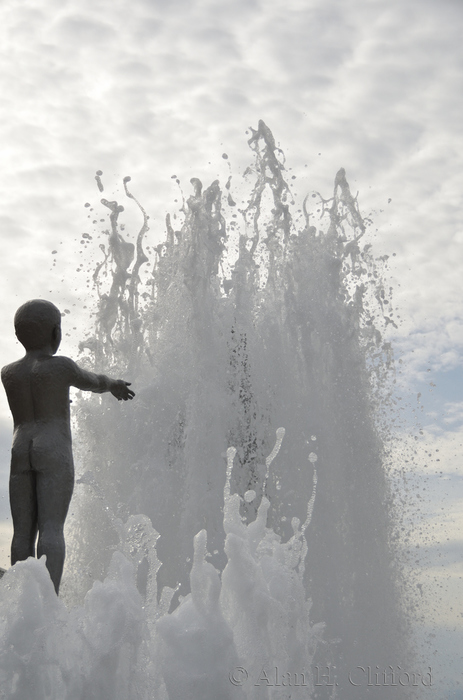 Father and Son fountain