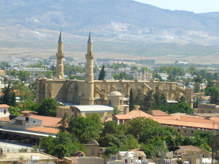 Selimiye Mosque viewed from Shacolas Tower