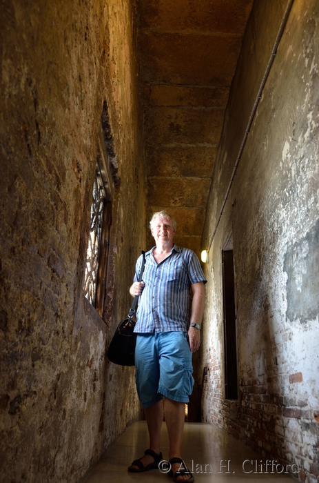 Alan in the Bridge of Sighs