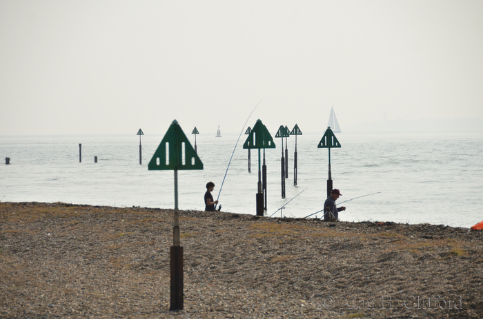 Beach near Languard Fort