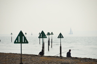 Beach near Languard Fort