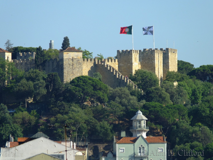 São Jorge Castle - view from hotel room