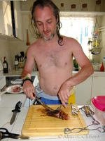 Ben Clifford and a Lion Fish