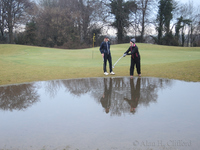 Water hazard at Clandon