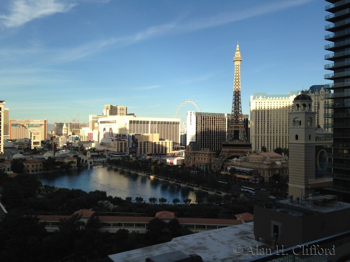 View from hotel room, Las Vegas