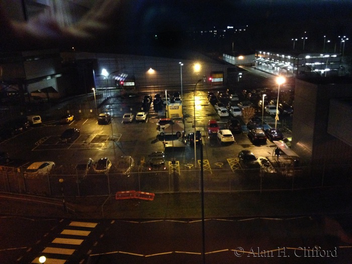 View from hotel room, Gatwick Airport