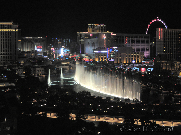 View from hotel room, Las Vegas