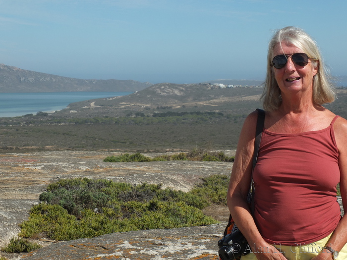 Margaret at Seeberg Viewpoint